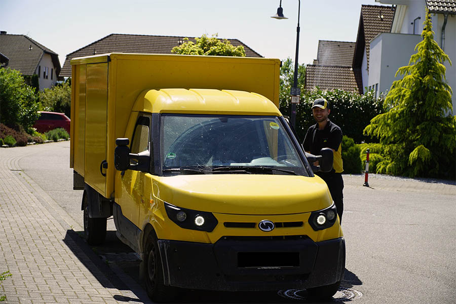 Delivery van