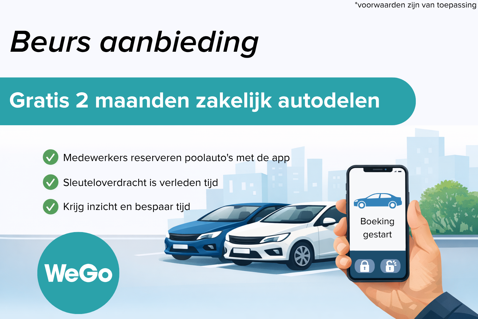 2 maanden gratis zakelijk autodelen