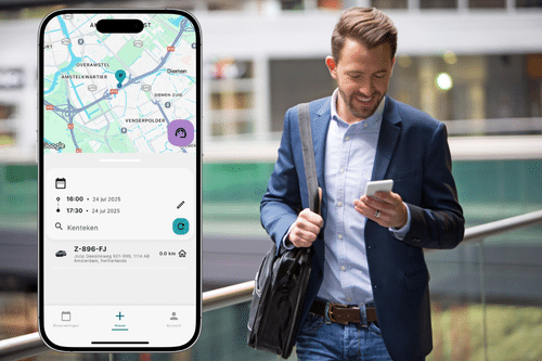 gebruikers app wego app startscherm